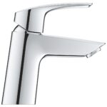 Grohe Eurosmart Angled S-Size Smooth Body Basin Mixer Tap 23967