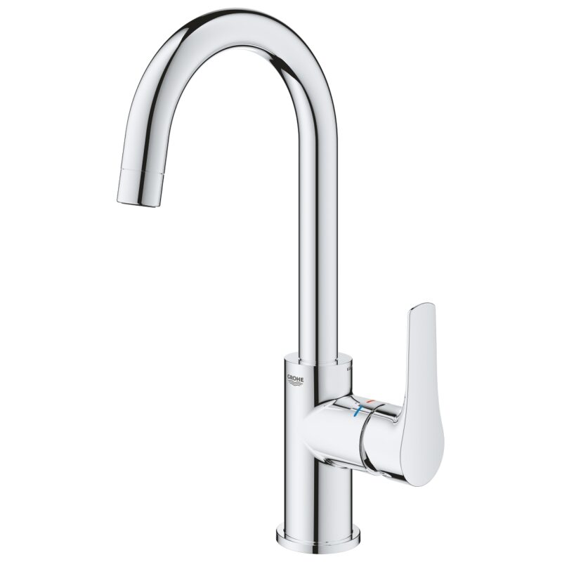 Grohe Eurosmart L-Size Basin Mixer Tap & Push Waste 23970