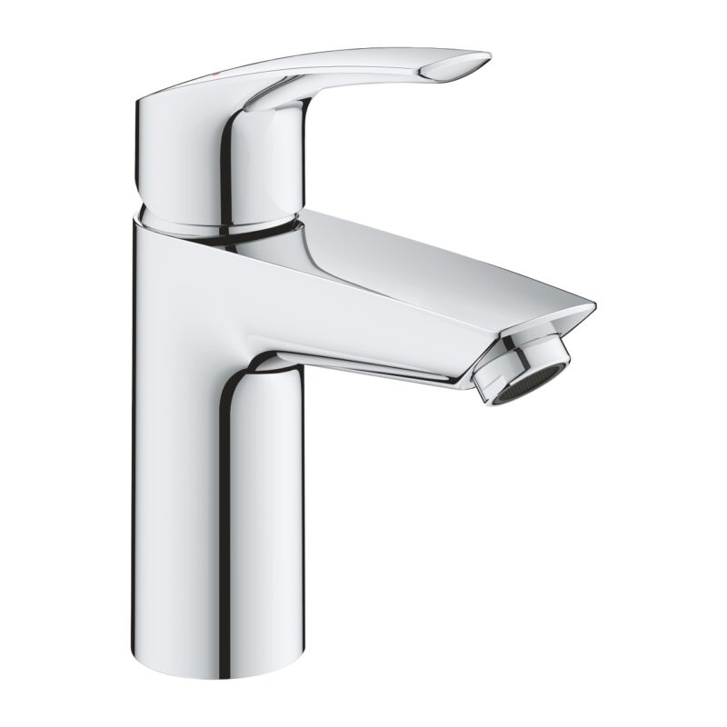 Grohe Eurosmart Basin Mixer Tap with Push Waste Chrome 23988 Grohe Eurosmart Basin Mixer Tap with Push Waste Chrome 23988