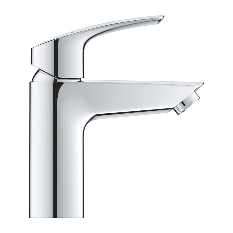 Grohe Eurosmart Basin Mixer Tap with Push Waste Chrome 23988