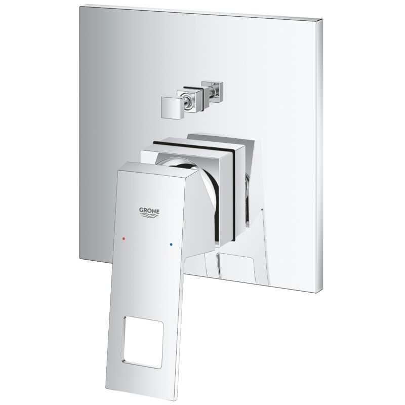 Grohe Eurocube Single-Lever Mixer with 2-Way Diverter 24062