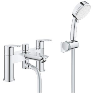 Grohe Bauedge Bath/Shower Mixer with Hand Shower Kit 25246