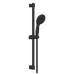 Grohe Tempesta 110 Shower Rail Set 2 Sprays Matt Black