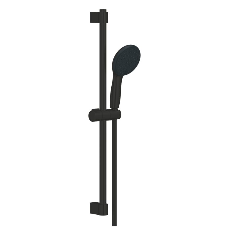 Grohe Tempesta 110 Shower Rail Set 2 Sprays Matt Black