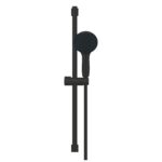 Grohe Tempesta 110 Shower Rail Set 2 Sprays Matt Black