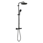 Grohe Tempesta 250 Thermostatic Shower System Matte Black