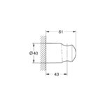 Grohe Tempesta Shower Holder 28605