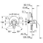 Grohe Bauloop Single-Lever Shower Mixer 29080
