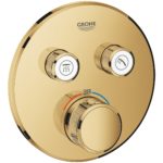 Grohe Smartcontrol Thermostat Trim with 2 Valves 29119 Cool Sunrise