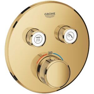 Grohe Smartcontrol Thermostat Trim with 2 Valves 29119 Cool Sunrise