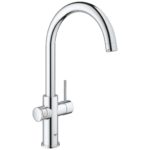 Grohe Red Duo C Spout Kitchen Tap & Boiler 30058