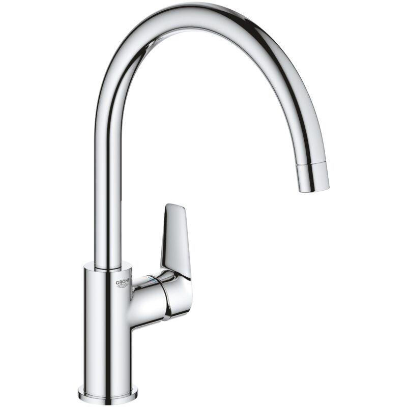 Grohe Bauedge Single-Lever Kitchen Sink Mixer Chrome Grohe Bauedge Single-Lever Kitchen Sink Mixer Chrome