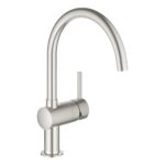 Grohe Minta Mono Sink Mixer Tap 32917 Supersteel