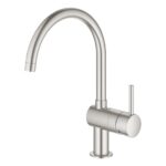 Grohe Minta Mono Sink Mixer Tap 32917 Supersteel
