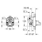 Grohe Single-Lever Mixer Concealed Body 33963