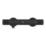 Grohe Grohtherm 500 Thermostatic Bar Shower Mixer Black