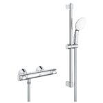 Grohe Grohtherm 500 Thermostatic Bar Shower & Slide Rail Kit