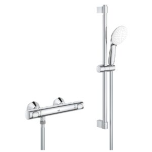 Grohe Grohtherm 500 Thermostatic Bar Shower & Slide Rail Kit