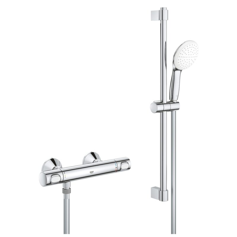 Grohe Grohtherm 500 Thermostatic Bar Shower & Slide Rail Kit Grohe Grohtherm 500 Thermostatic Bar Shower & Slide Rail Kit