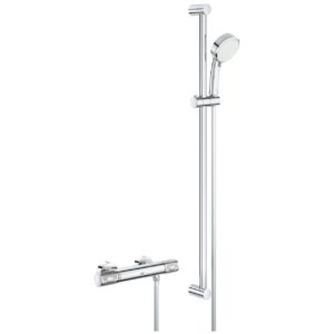 Grohe Grohtherm 1000 Performance Shower Set, 900mm Rail
