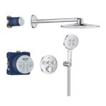 Grohe SmartControl Concealed Shower System with Rainshower SmartActive 310