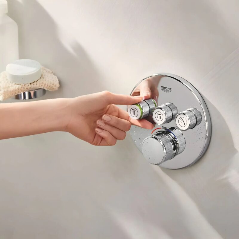 Grohe SmartControl Concealed Shower System with Rainshower SmartActive 310
