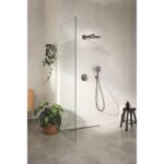 Grohe SmartControl Concealed Shower System with SmartActive 310 Brushed Graphite