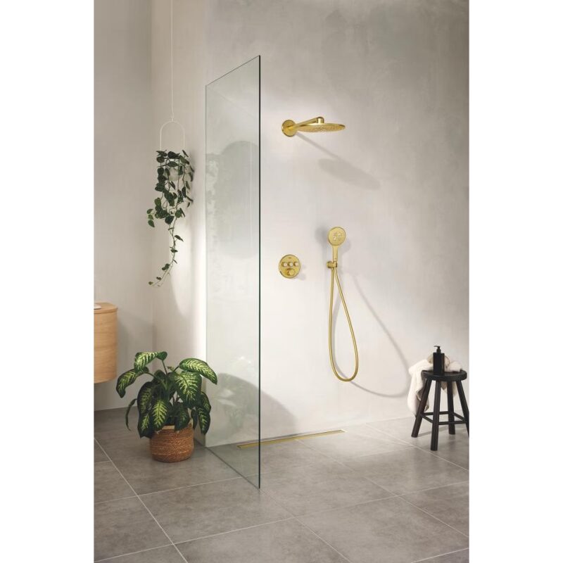 Grohe SmartControl Concealed Shower System with SmartActive 310 Brushed Sunrise