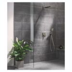 Grohe SmartControl Concealed Shower Set with SmartActive 310 Cube Brushed Graphite