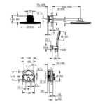 Grohe SmartControl Concealed Shower System Supersteel 34864