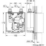 Grohe Eurosmart Cosmopolitan E Concealed Mounting Box 36336