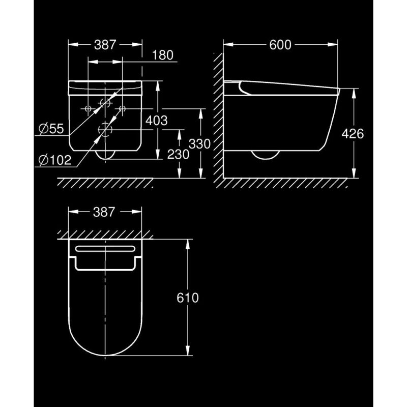 Grohe Sensia Pro Shower Toilet