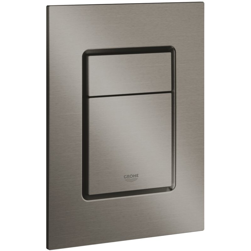 Grohe Skate Cosmopolitan S Flush Plate Brushed Graphite Grohe Skate Cosmopolitan S Flush Plate Brushed Graphite
