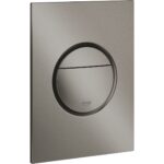 Grohe Nova Cosmopolitan S Flush Plate Brushed Graphite