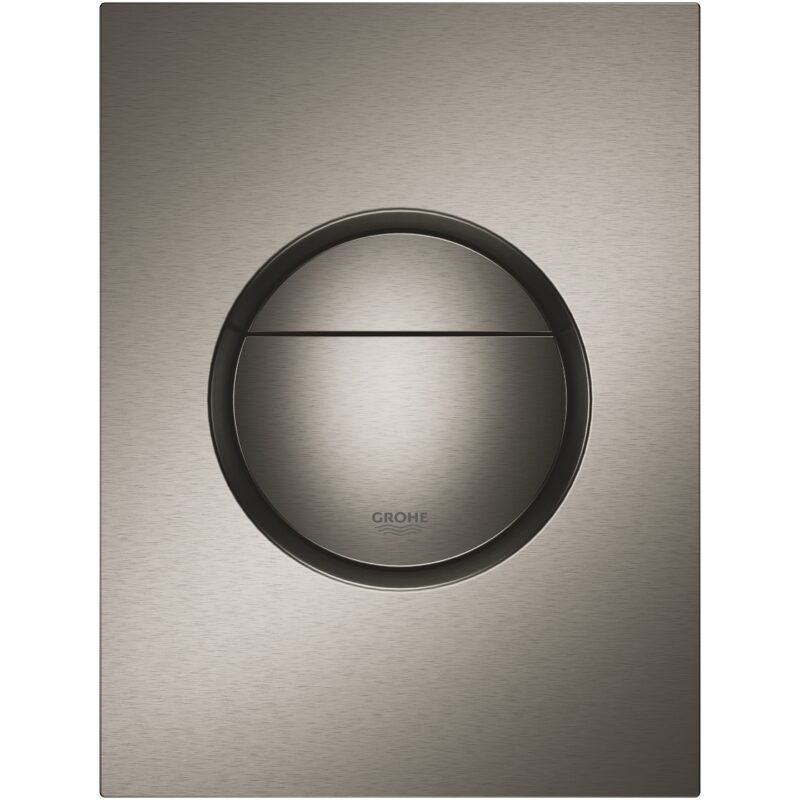 Grohe Nova Cosmopolitan S Flush Plate Brushed Graphite