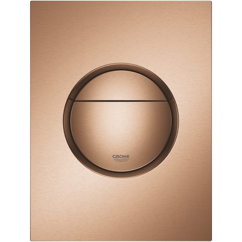 Grohe Nova Cosmopolitan S Flush Plate Brushed Sunset