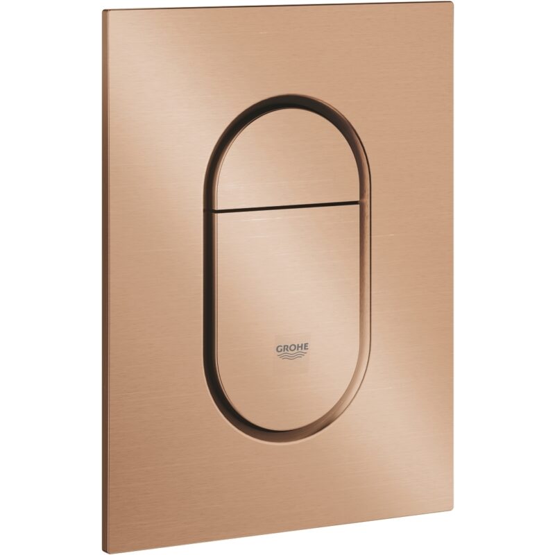 Grohe Arena Cosmopolitan S Flush Plate Brushed Warm Sunset Grohe Arena Cosmopolitan S Flush Plate Brushed Warm Sunset