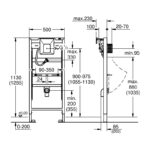 Grohe Rapid SL Element for Urinal with Infra-Red Electronic 38803
