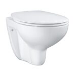 Grohe Bau Ceramic Wall Hung Rimless Toilet & Soft Close Seat Set