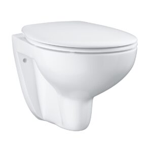 Grohe Bau Ceramic Wall Hung Rimless Toilet & Soft Close Seat Set