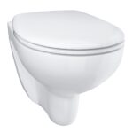 Grohe Bau Ceramic Wall Hung Rimless Toilet & Soft Close Seat Set