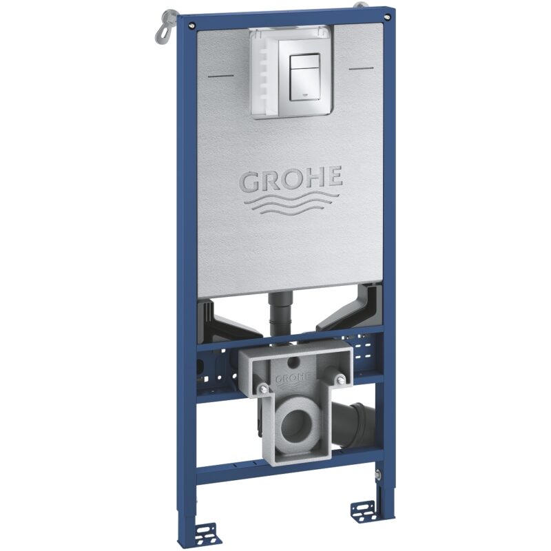 Grohe Rapid SLX 3-In-1 WC Frame 1.13m & Flush Plate