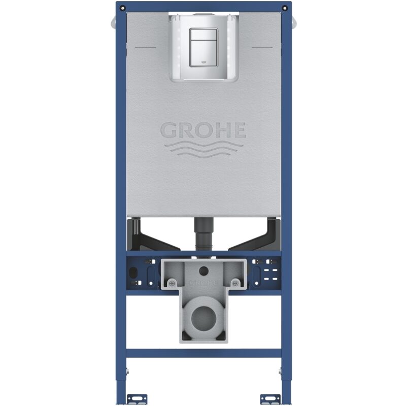 Grohe Rapid SLX 3-In-1 WC Frame 1.13m & Flush Plate