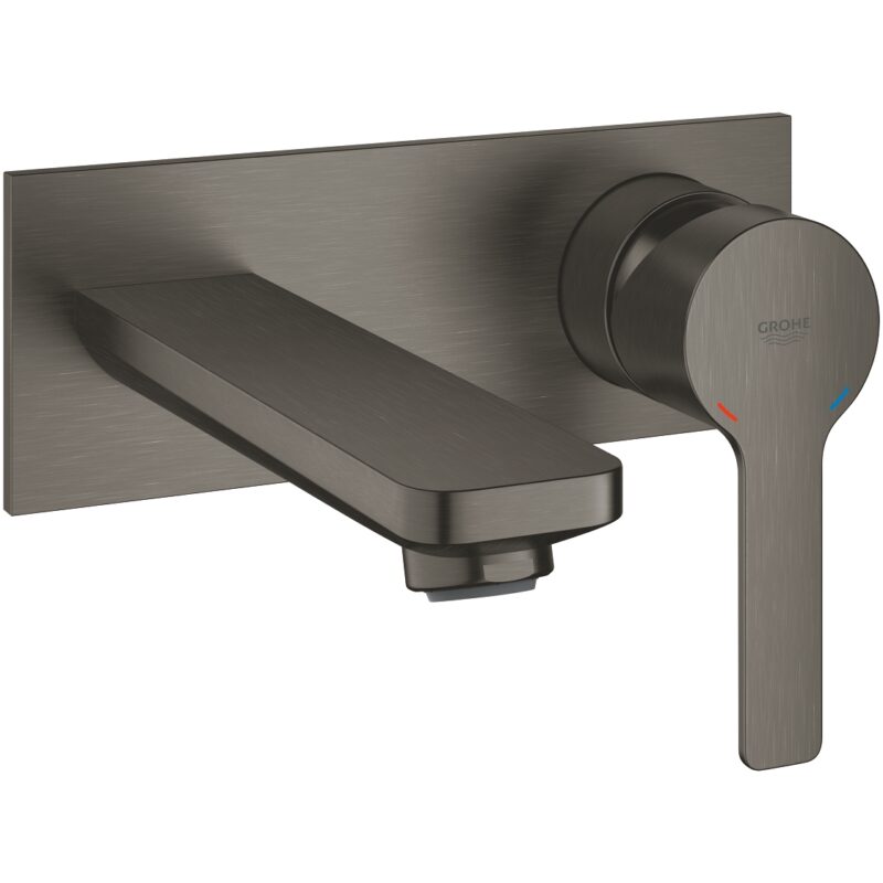 Grohe Lineare 2-Hole Basin Mixer M-Size 19409 Brushed Hard Graphite Grohe Lineare 2-Hole Basin Mixer M-Size 19409 Brushed Hard Graphite
