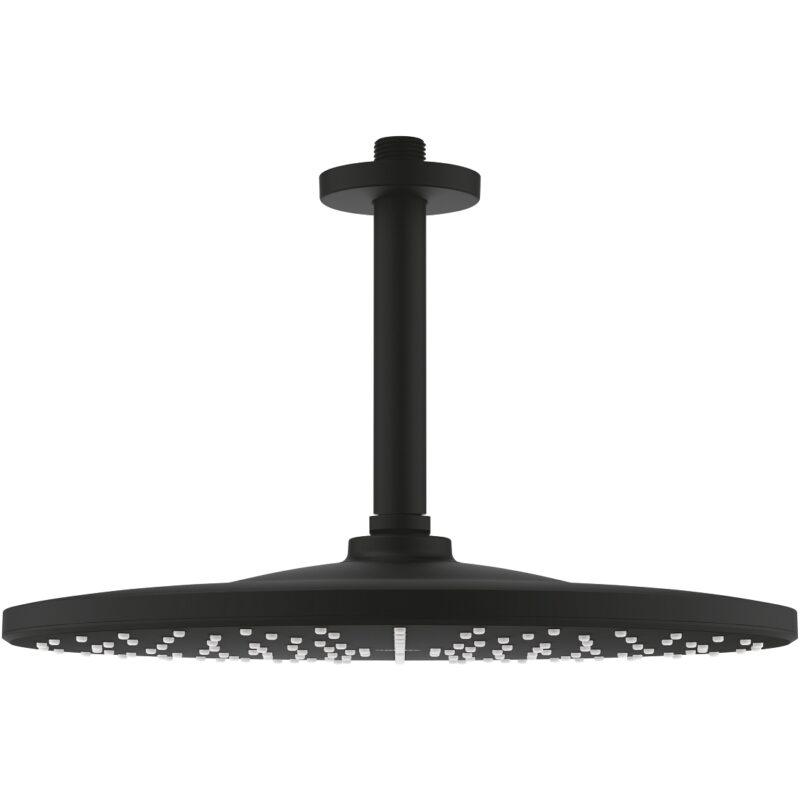 Grohe Rainshower Mono 310 Ceiling Head Shower Set 22122 Black