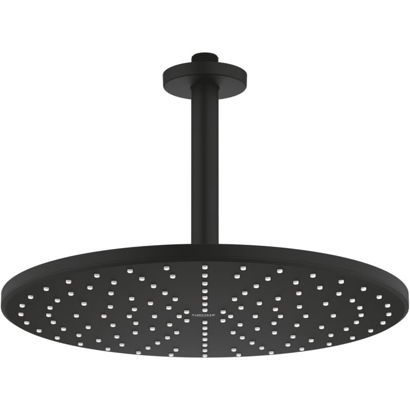 Grohe Rainshower Mono 310 Ceiling Head Shower Set 22122 Black