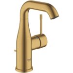 Grohe Essence Basin Mixer Tap M-Size 23462 Brushed Cool Sunrise
