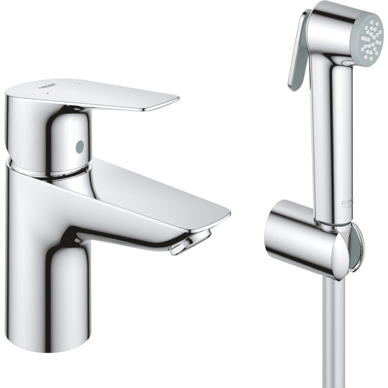 Grohe Bauedge S-Size Basin Mixer with Hand Shower 23757