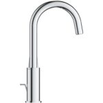 Grohe Bauedge L-Size Basin Mixer Tap with Pop Up Waste 23760 Chrome