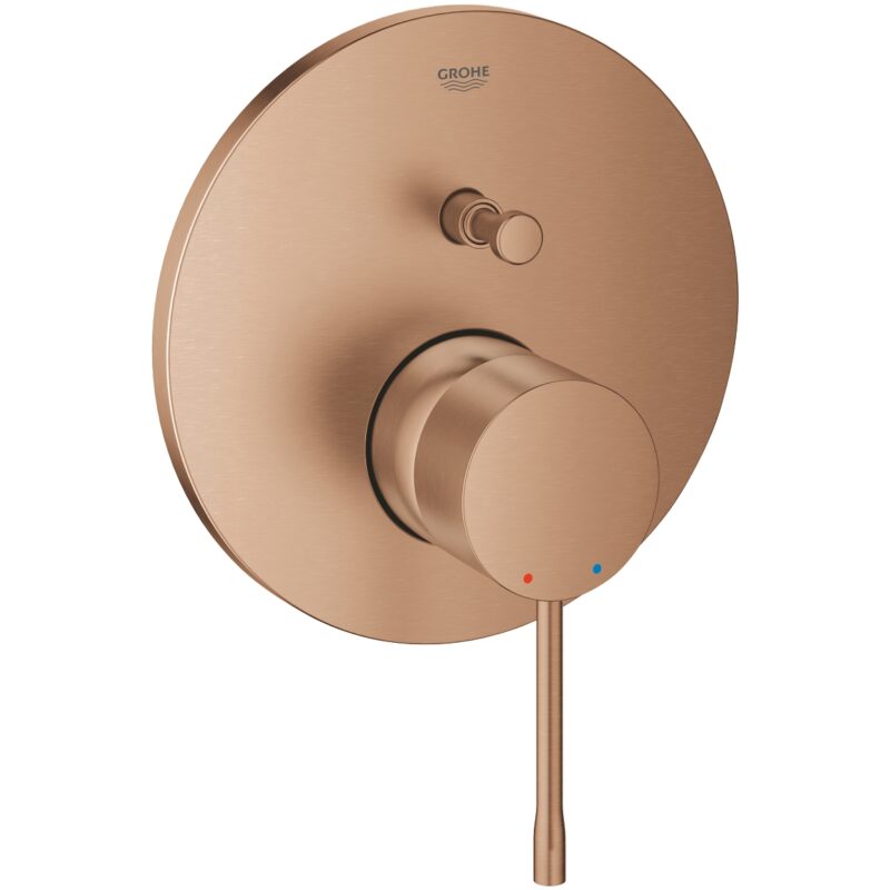 Grohe Essence Shower Mixer Trim with 2-Way Diverter 24058 Brushed Sunset